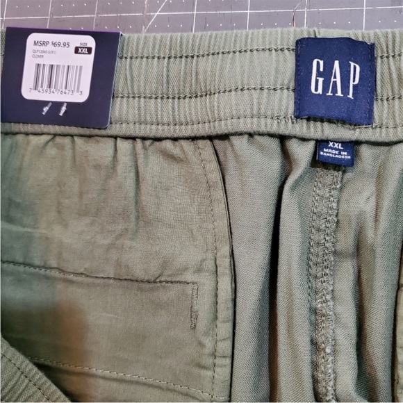 NWT Gap 2XL - 3XL Sage Green Men’s Jogger Pants - Picture 9 of 10